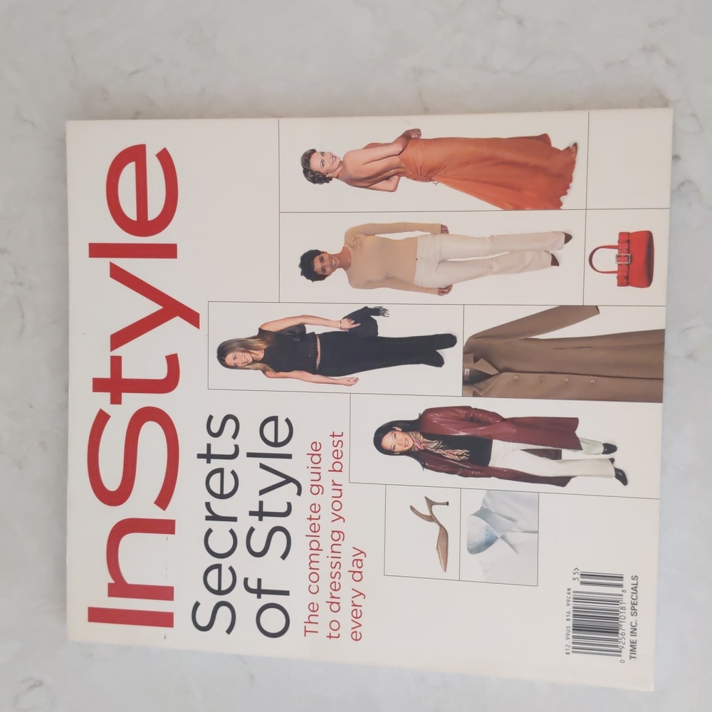 InStyle Secrets of Style Book Fashion Guide to Dressing Your Best 2003